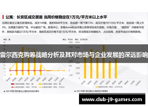 雷尔西克购筹战略分析及其对市场与企业发展的深远影响